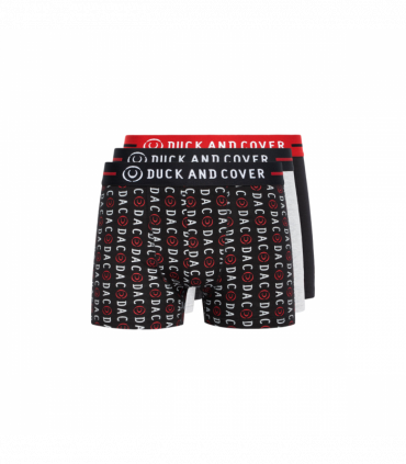 Stamper 2 Boxer Shorts 3pk Black XXL