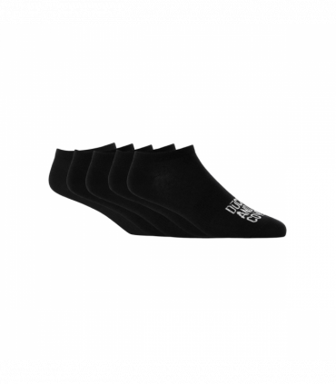 Fubel Trainer Socks 5pk Black 6-11/40-46
