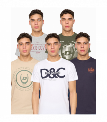 Cheymore Crew T-Shirt 5pk Assorted S