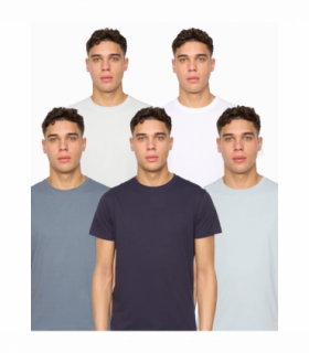 Demtare T-Shirt 5pk Assorted S