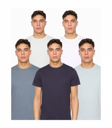 Demtare T-Shirt 5pk Assorted S