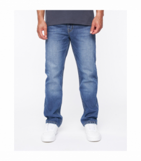 Janstar Straight Leg Jeans Stone Wash W36 L30