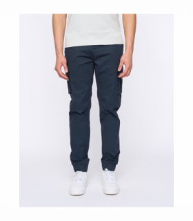 Chemmer Woven Jog Pants Navy W32 L34
