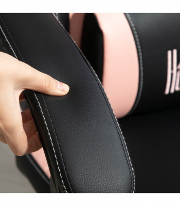 HOMCOM Gaming Chair with Footrest, Reclining Computer Chair, Black