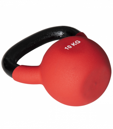HOMCOM 10KG Kettlebell with Soft Body and Non-Slip Handle, Red