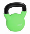 HOMCOM 12KG Kettlebell with Soft Body and Non-Slip Handle, Green