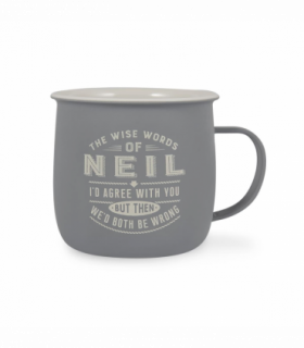 Pre-personalised Outdoor Mug - Neil