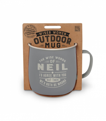 Pre-personalised Outdoor Mug - Neil