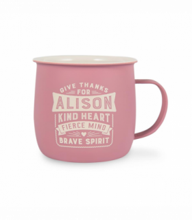 Pre-personalised Outdoor Mug - Alison