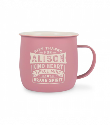 Pre-personalised Outdoor Mug - Alison