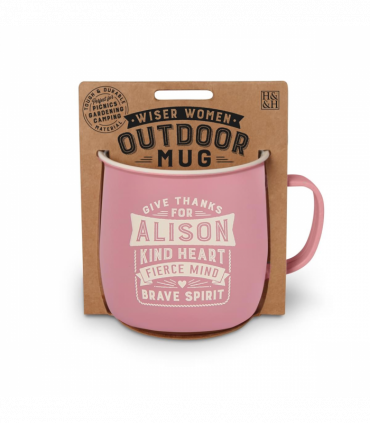 Pre-personalised Outdoor Mug - Alison