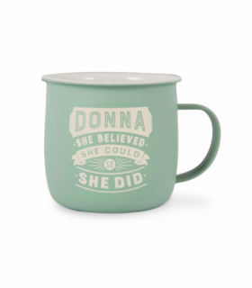 Pre-personalised Outdoor Mug - Donna