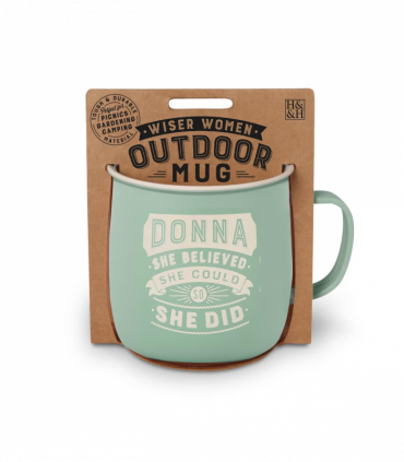 Pre-personalised Outdoor Mug - Donna