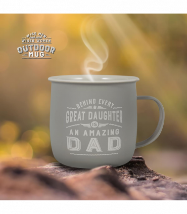 Pre-personalised Outdoor Mug - Dad