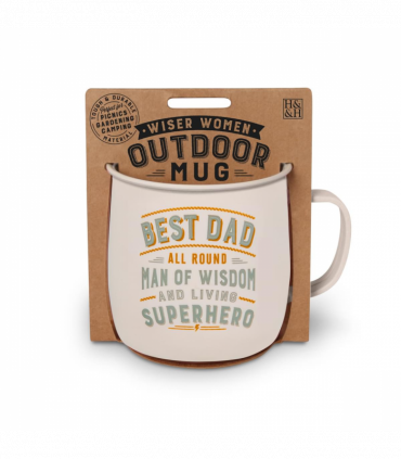 Pre-personalised Outdoor Mug - Best Dad