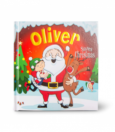 Pre-personalised Children's Christmas Storybook - Oliver