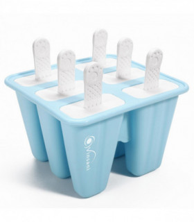 VINSANI 6 CAVITY ICE LOLLY MOULD BLUE 0000368