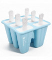 VINSANI 6 CAVITY ICE LOLLY MOULD BLUE 0000368