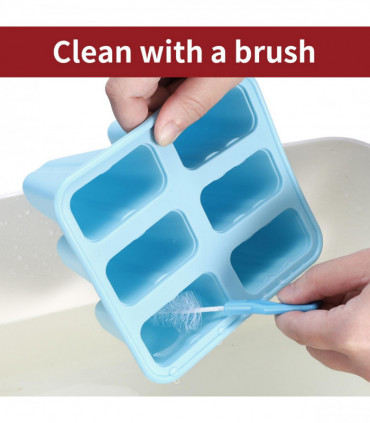 VINSANI 6 CAVITY ICE LOLLY MOULD BLUE 0000368