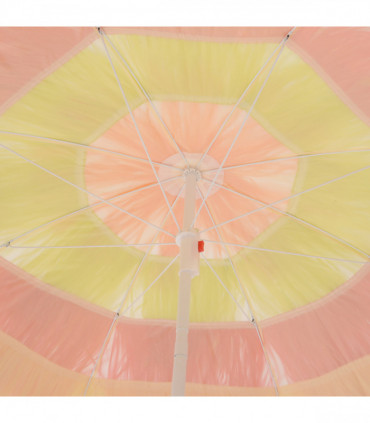 Hawaii Beach Umbrella Foldable Parasol-Rainbow