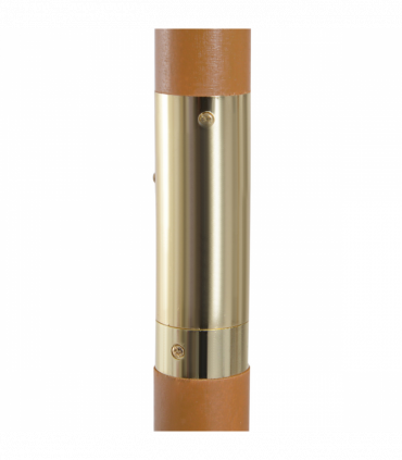 3m Fir Wooden Garden Parasol Sun Shade Outdoor Umbrella Canopy Cream