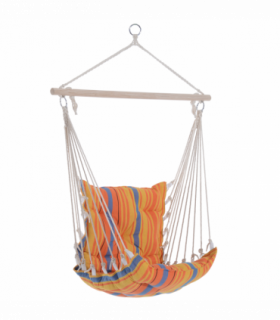 Hanging Swing Chair-Multi-Colour Stripes