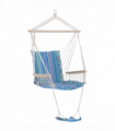 Hanging Swing Chair-Multi-Color/White Rope