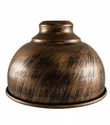 Easy Fit Pendant Light Shade 21cm Metal Curvy Lampshade Wall Lamp / Ceiling Lamp