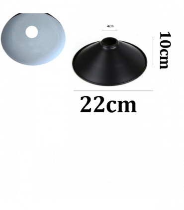 Modern22 x 10cm Cone Light Shades Metal Easy Fit Ceiling Pendant Hanging Lampshade only