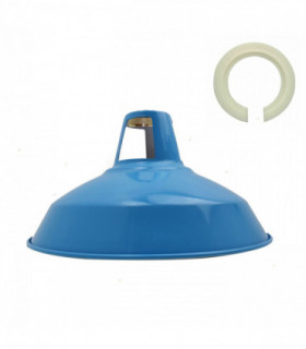 Retro Barn Light Shades Modern Ceiling Pendant Lampshades Metal Various Colors