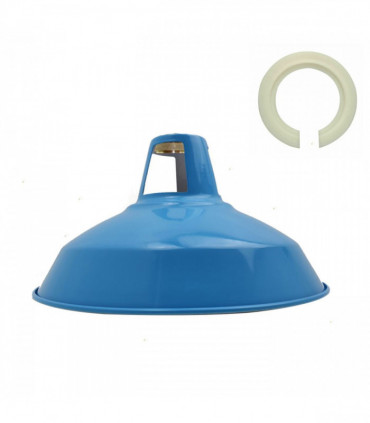 Retro Barn Light Shades Modern Ceiling Pendant Lampshades Metal Various Colors