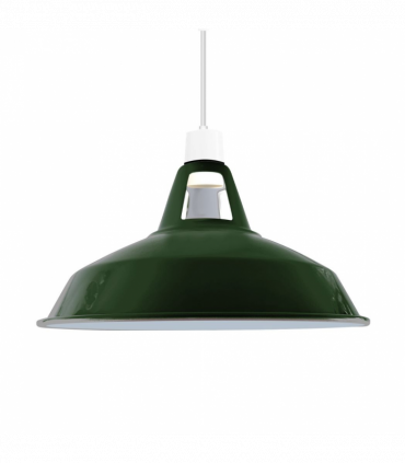 Retro Barn Light Shades Modern Ceiling Pendant Lampshades Metal Various Colors