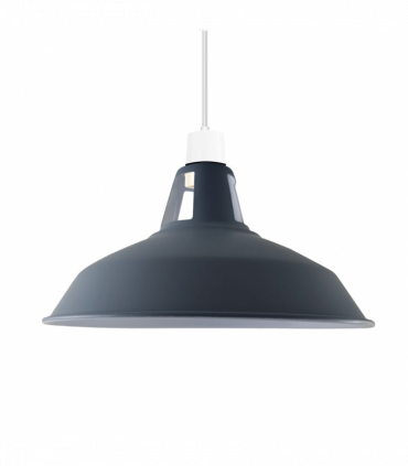 Retro Barn Light Shades Modern Ceiling Pendant Lampshades Metal Various Colors