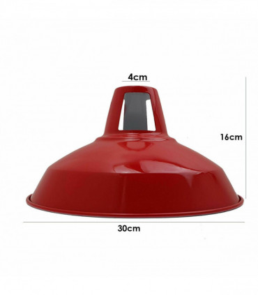 Retro Barn Light Shades Modern Ceiling Pendant Lampshades Metal Various Colors