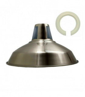 Retro Barn Light Shades Modern Ceiling Pendant Lampshades Metal Various Colors