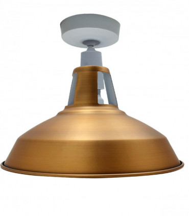 Retro Barn Light Shades Modern Ceiling Pendant Lampshades Metal Various Colors