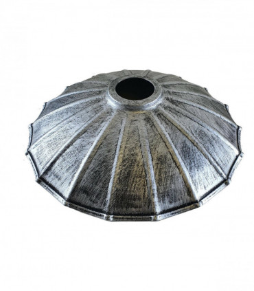 Vintage Industrial Ceiling Pendant Light Rustic Lampshade Easy Fit Wavy Shade UK