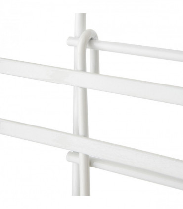 3 Tier Non Rust Hanging Shower Caddy Bathroom Organiser in White