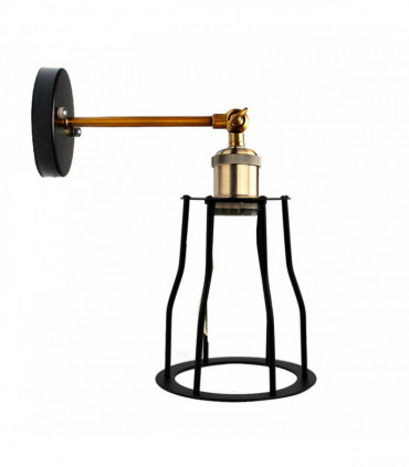 Morden Industrial Black Mug shape Wall Light  Adjustable Indoor Wall Sconce