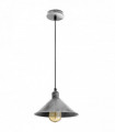 Retro Vintage Industrial Rustic Hanging Ceiling  Brushed Silver colour Pendant light for Dining Room UK