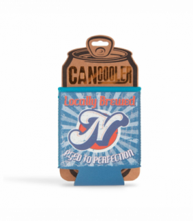 Pre-personalised Can Cooler Gift - N