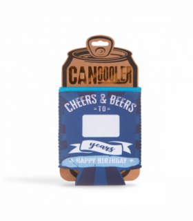 Pre-personalised Can Cooler Gift - Cheers & Bears