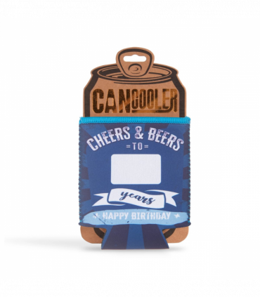 Pre-personalised Can Cooler Gift - Cheers & Bears