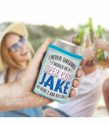 Pre-personalised Can Cooler Gift - Cheers & Bears