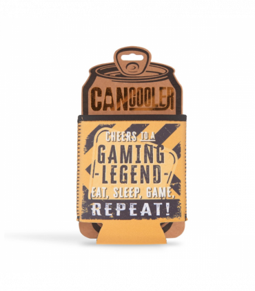 Pre-personalised Can Cooler Gift - Gaming