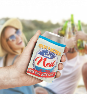 Pre-personalised Can Cooler Gift - Gaming