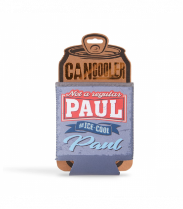 Pre-personalised Can Cooler Gift - Paul