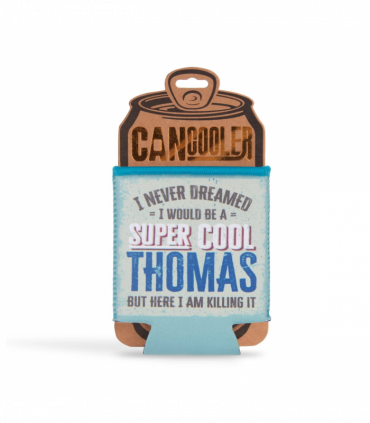 Pre-personalised Can Cooler Gift - Thomas
