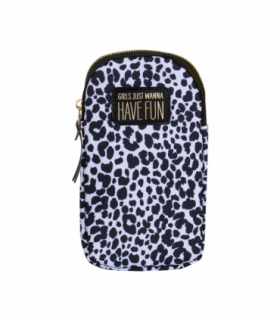 Pre-personalised Eco-Friendly Phone Bag With Strap - Girls just wanna have fun