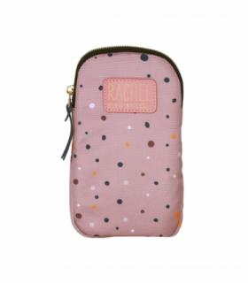 Pre-personalised Eco-Friendly Phone Bag With Strap - Rachel